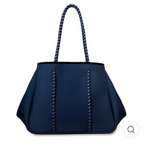 Annabel Ingall - Sporty Spice Neoprene Tote in Navy